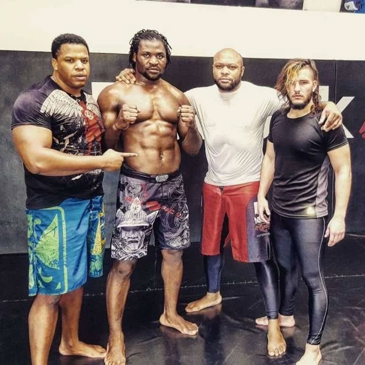 Préparation avec Francis Ngannou